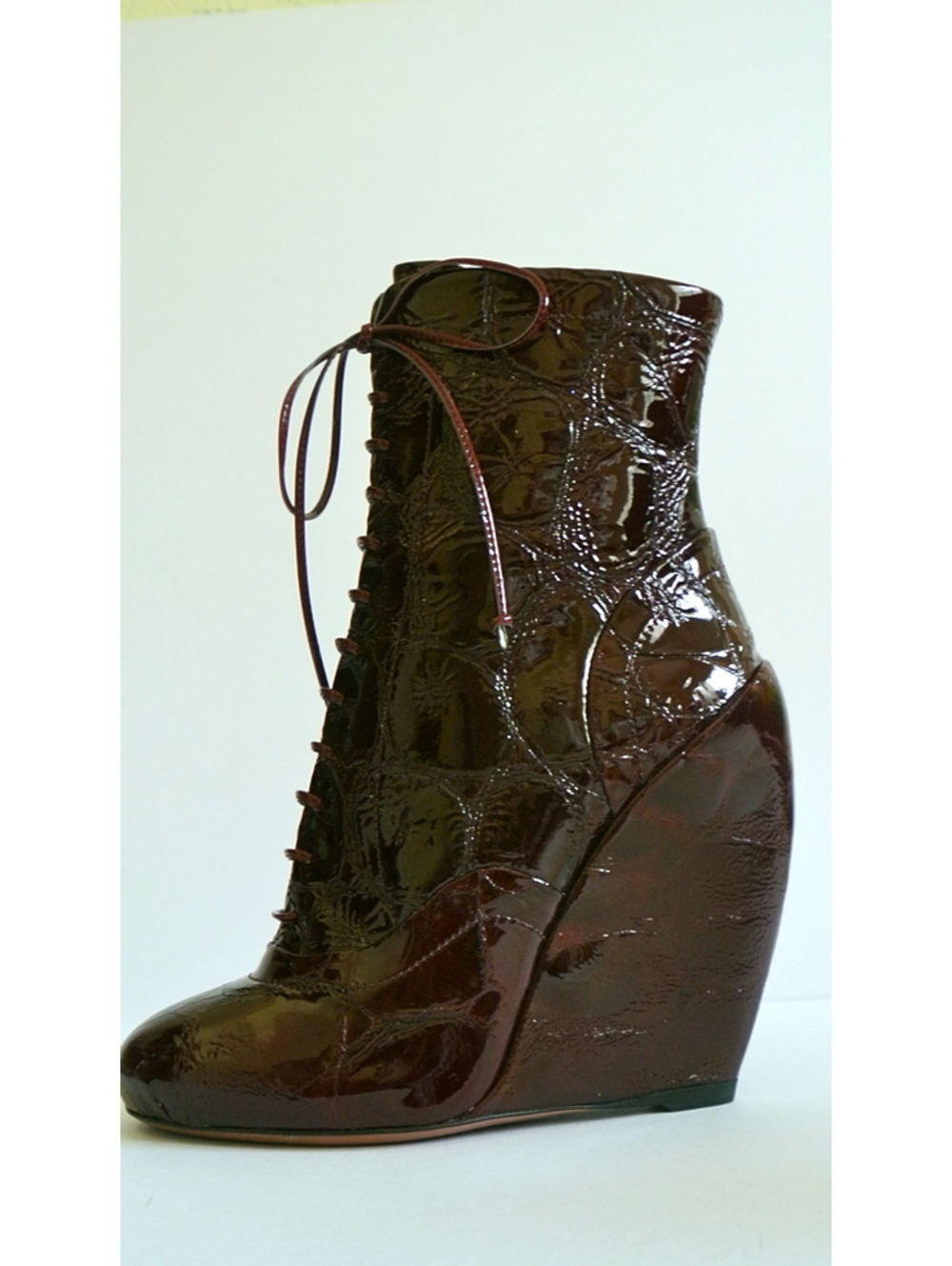 Alaia  wedge ankle boots Size 36.5 Retail $1,430 New